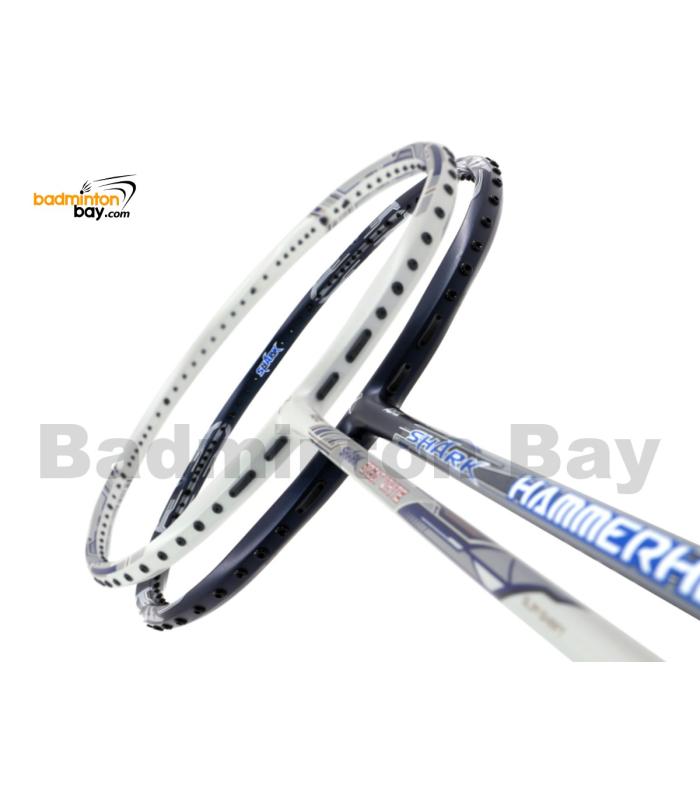 2 Pieces Deal: Abroz Shark Great White + Abroz Shark Hammerhead Badminton Racket